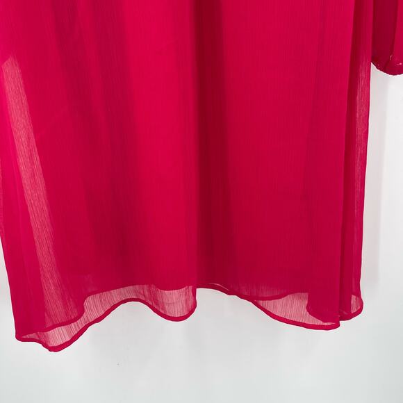 DKNY Dress Size 4 Ruffle Above Knee Sheath Cocktail Ruffled Evening Wedding NWT - Picture 11 of 14